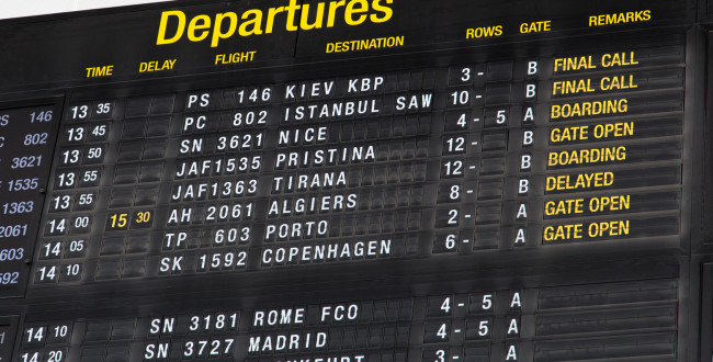 Terminal Info Board