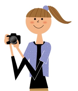 写真撮影のイラスト