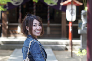 神社へお参り