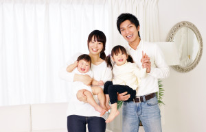 育児をする家庭